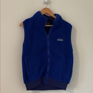 A.P.C. Blue Fleece Vest- unisex